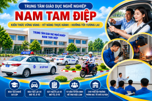 Trung tâm giáo dục nghề nghiệp Nam Tam Điệp